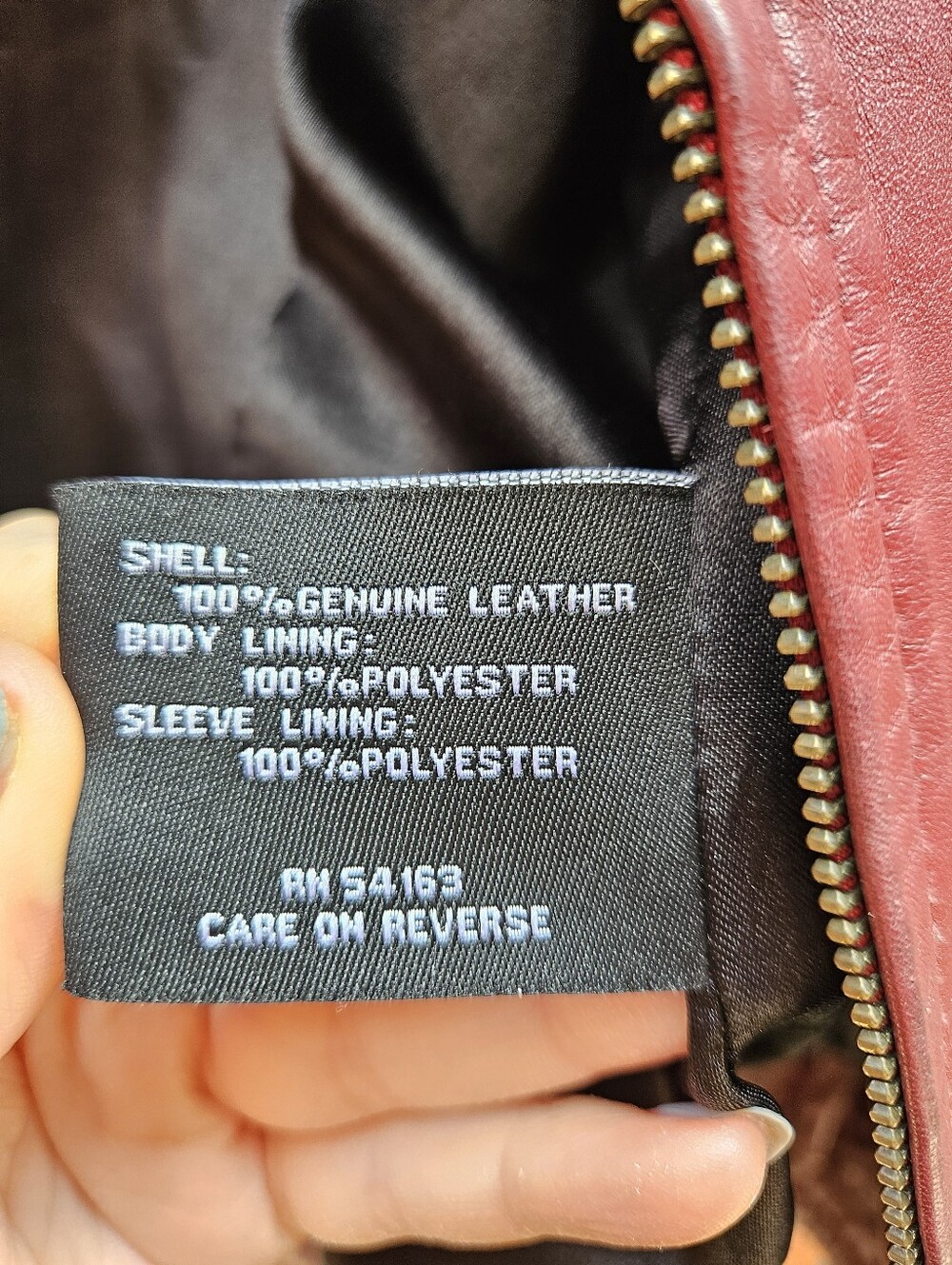 Black Rivet Leather Jacket - Picture 14 of 16
